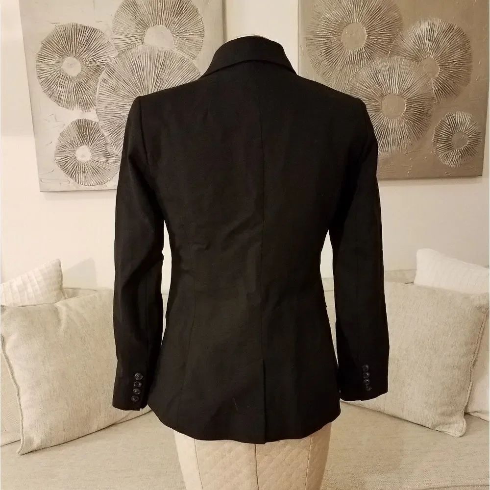 Nordstrom 1901 Original Wool Blazer sz 6 Petite - Picture 5 of 8
